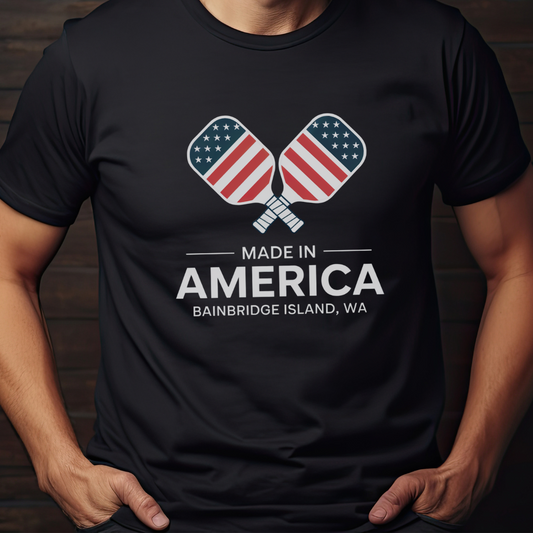 Made In America Pickleball Unisex Tee