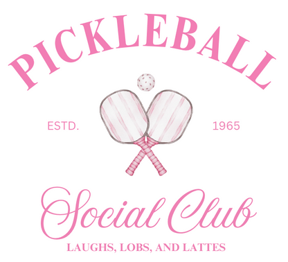 Pickleball Social Club Unisex Long Sleeve Tee