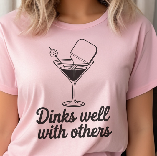Dinks Well With Others Unisex Tee