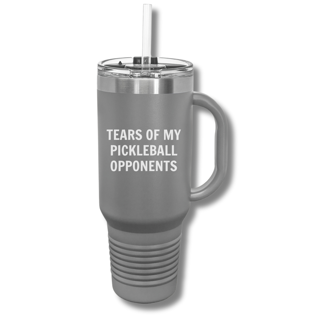 Tears of My Pickleball Opponents Insulated Tumbler, 40oz