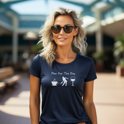 Plan for the Day Pickleball Unisex Tee