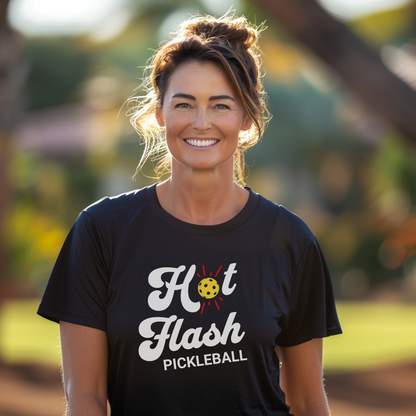 Hot Flash Pickleball Unisex Tee