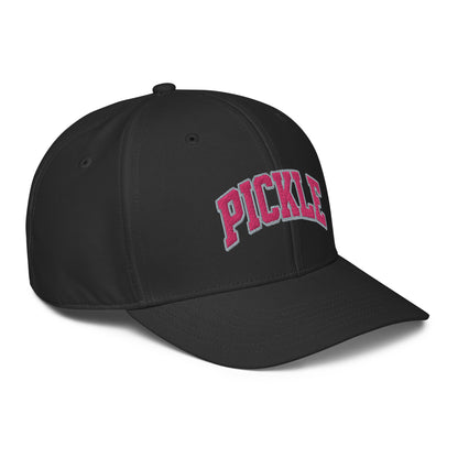 PICKLE Embroidered adidas Performance Cap - Pink Letters/Grey Outline