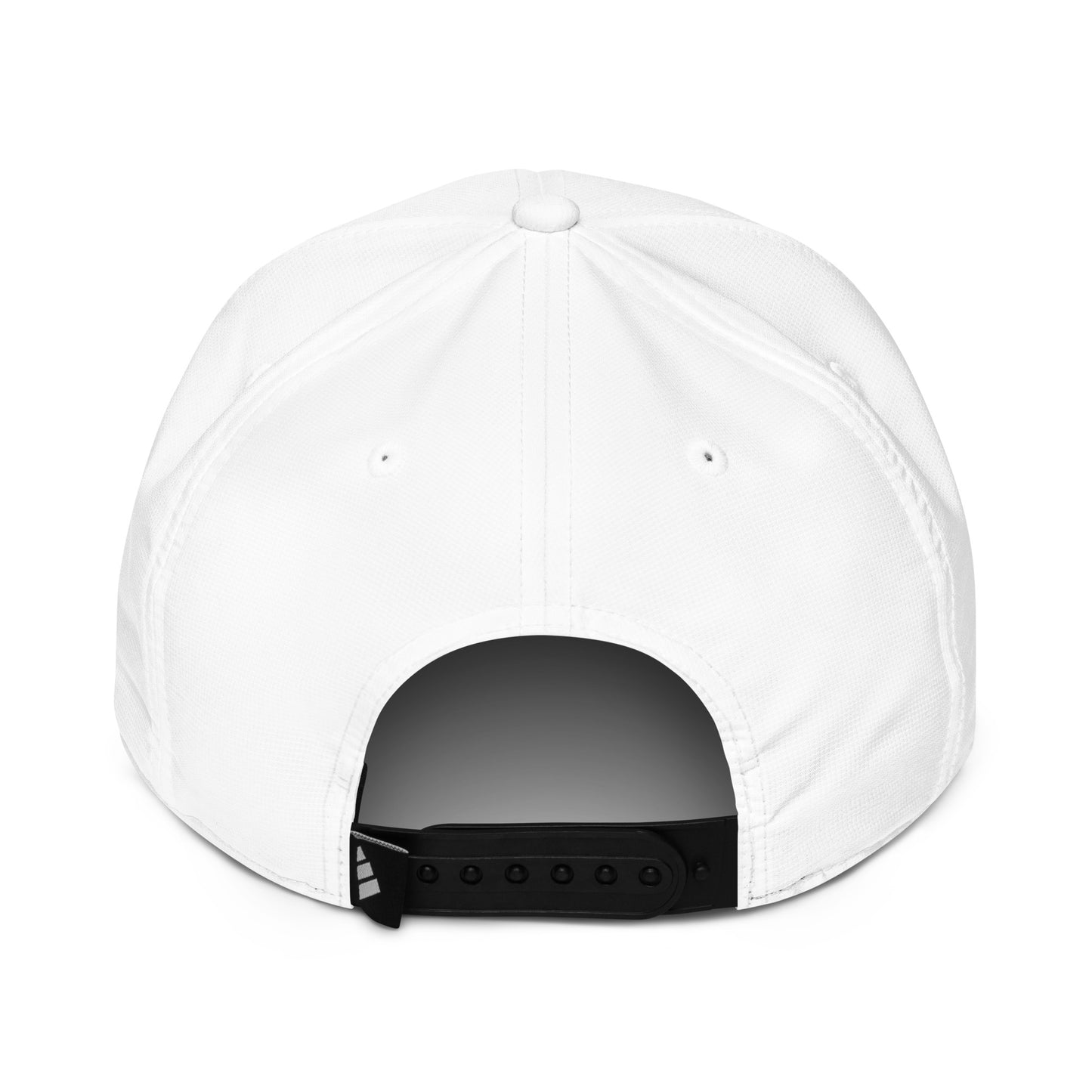 Upside Down Pickle Embroidered adidas Performance Cap - White Letters/Grey Outline