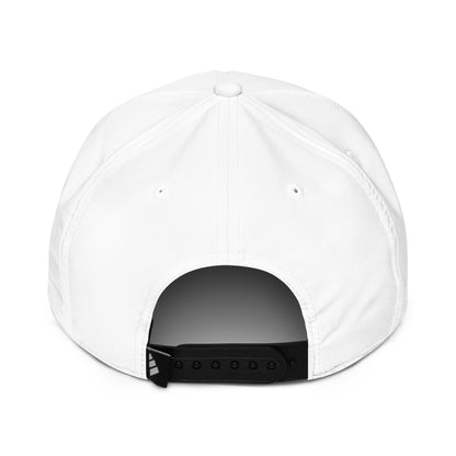 Upside Down Pickle Embroidered adidas Performance Cap - White Letters/Grey Outline