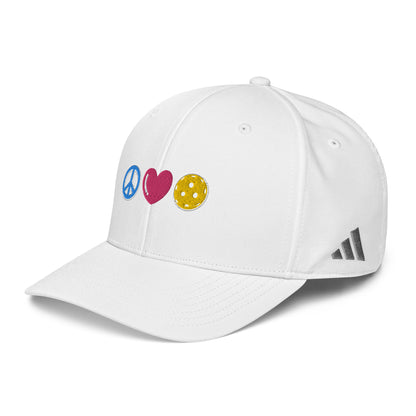 Peace Love Pickleball adidas Performance Cap