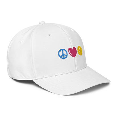 Peace Love Pickleball adidas Performance Cap