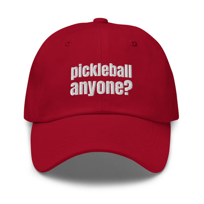 Pickleball Anyone? Cap