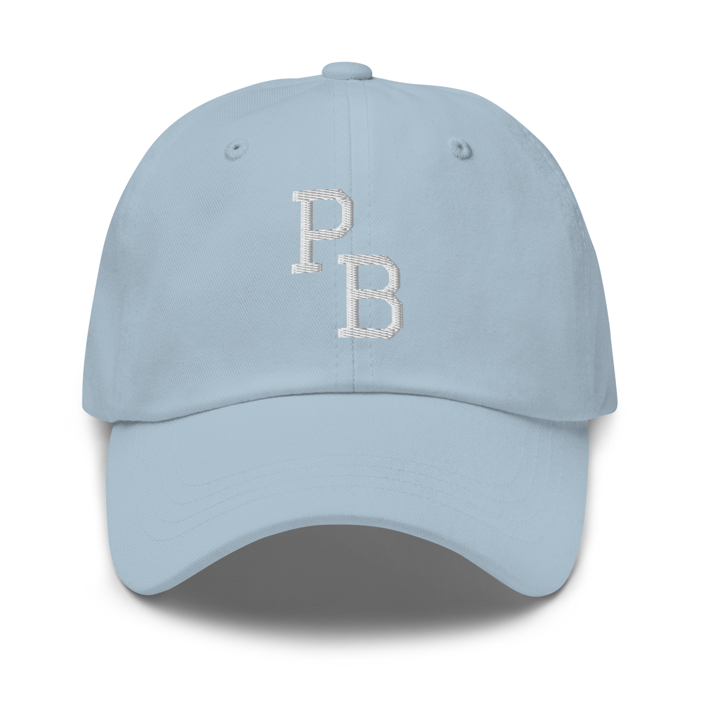 PB Letters Embroidered Pickleball Cap with Paddles on Back