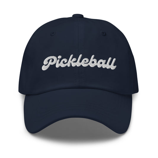 Pickleball Script Cap