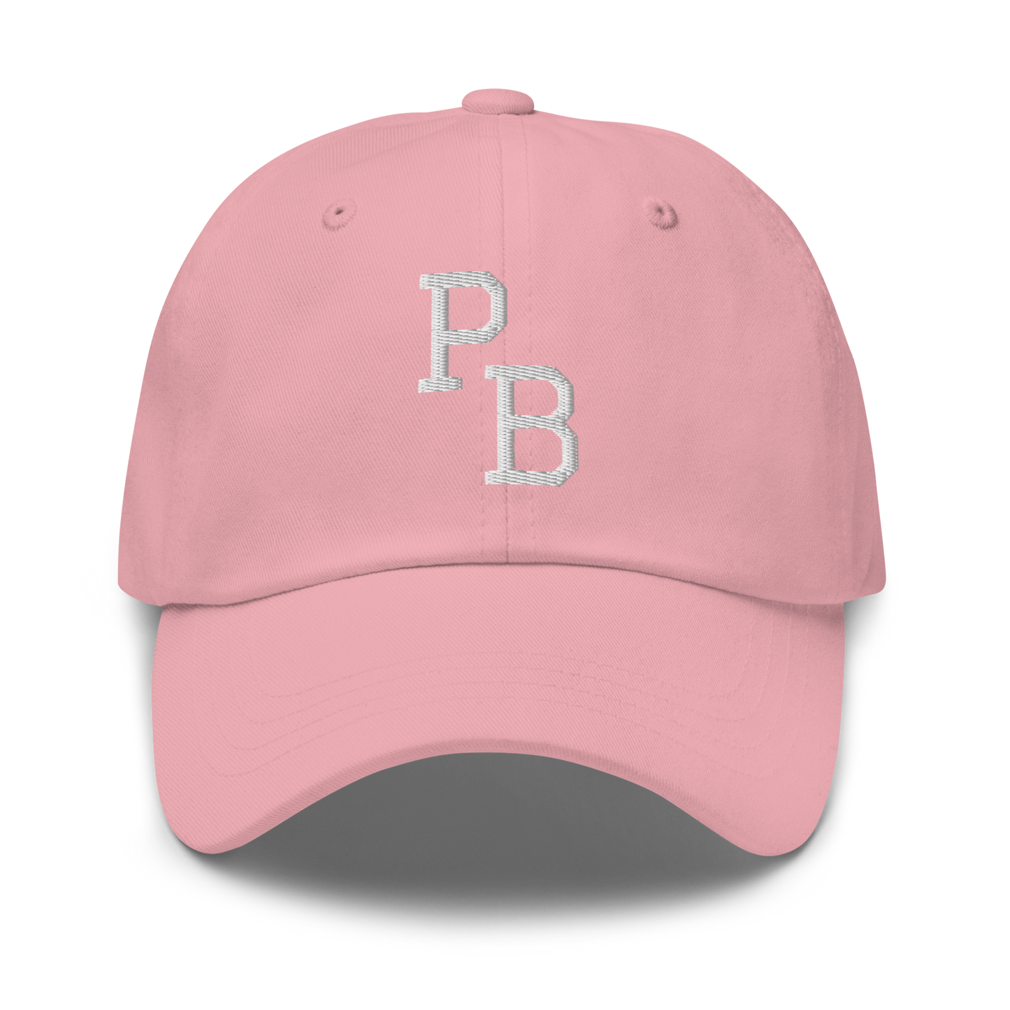 PB Letters Embroidered Pickleball Cap with Paddles on Back