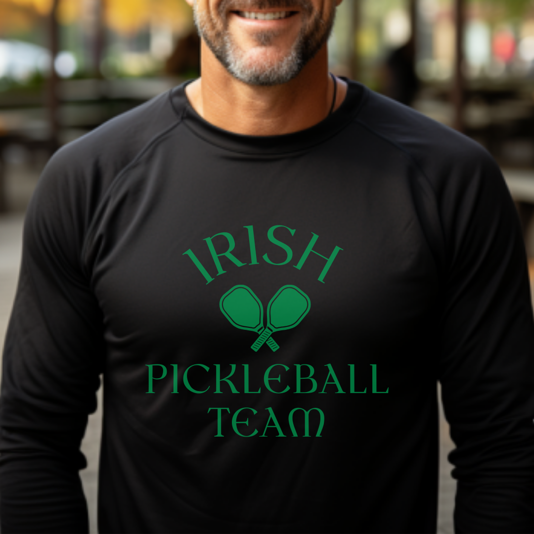 Irish Pickleball Team Unisex Long Sleeve Tee