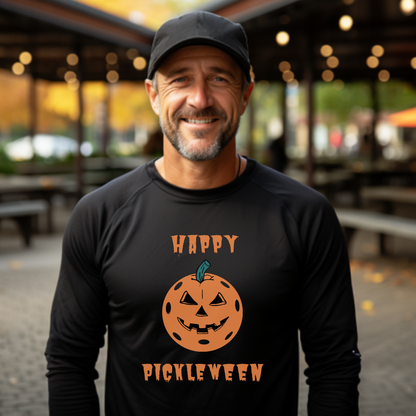 Happy Pickleween Unisex Long Sleeve Tee