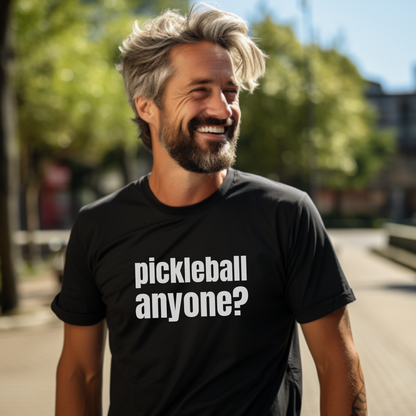 Pickleball Anyone? Unisex Tee