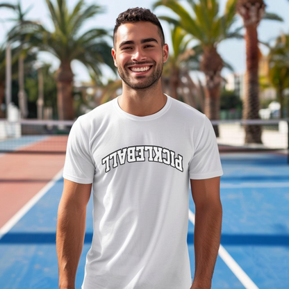 Upside Down Pickleball Unisex Tee