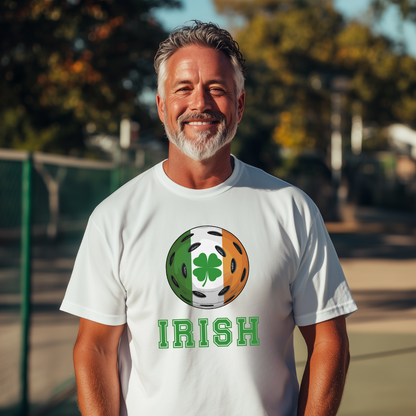 IRISH Clover Pickleball Unisex Tee