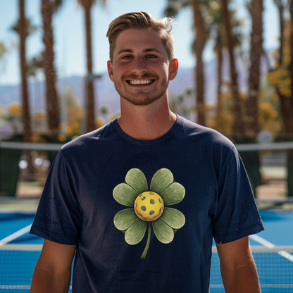 Pickleball Shamrock Unisex Tee