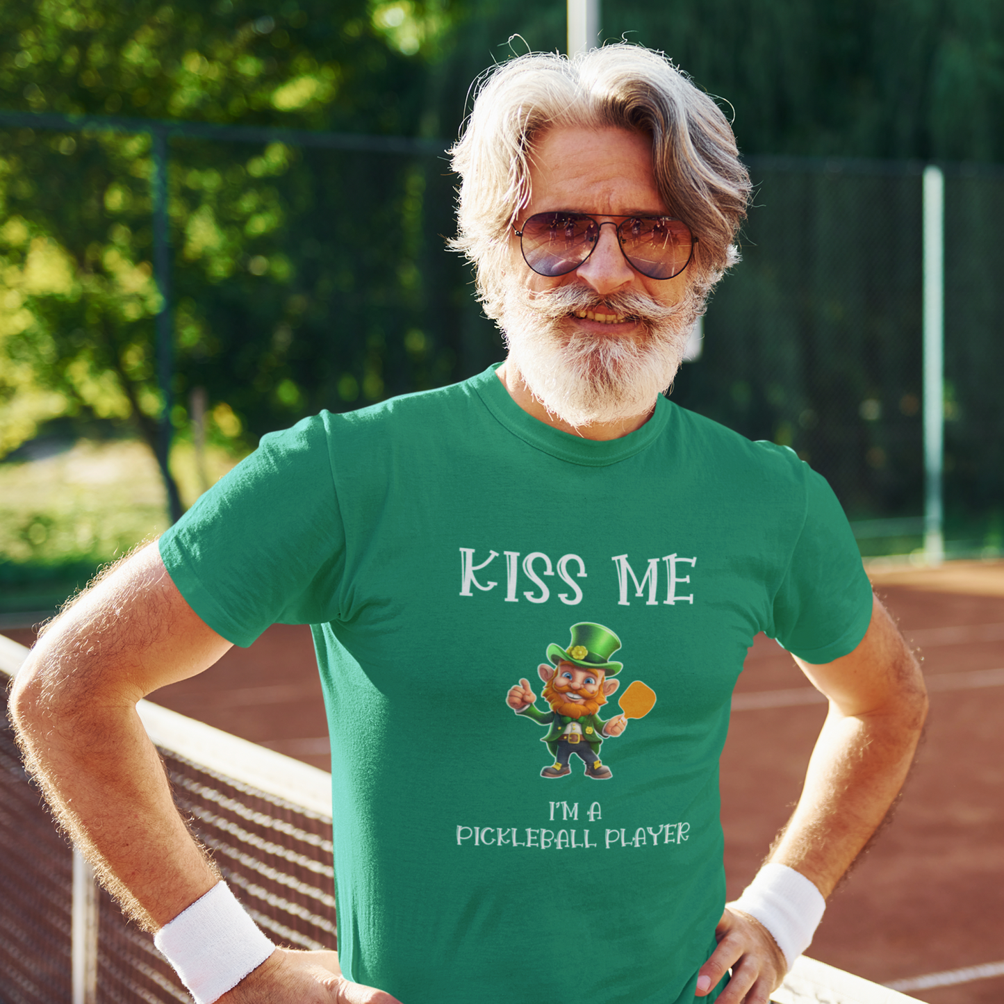 Kiss Me I'm A Pickleball Player Unisex Tee