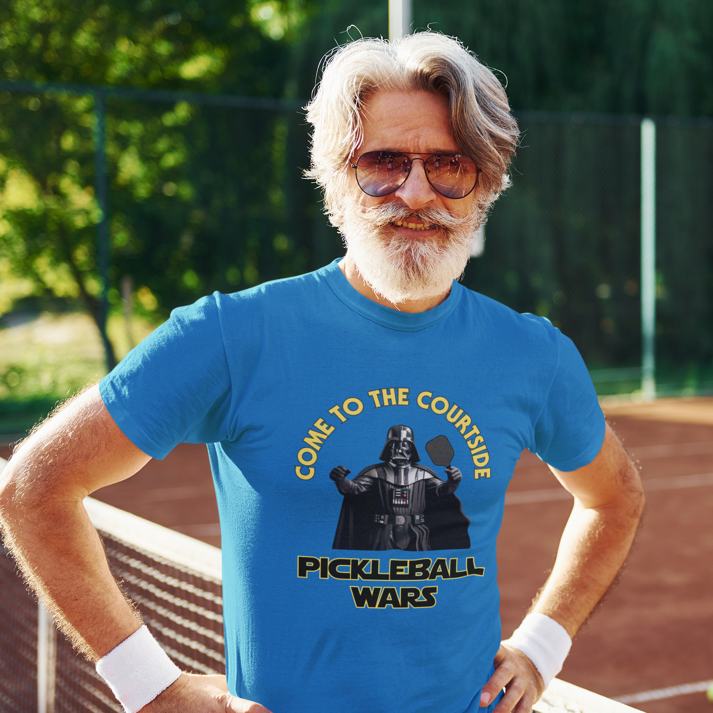 Come to the Courtside Pickleball Wars Unisex Tee