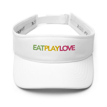 Eat Play Love Pickleball Visor