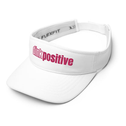 Dink Positive Pickleball Visor (white)