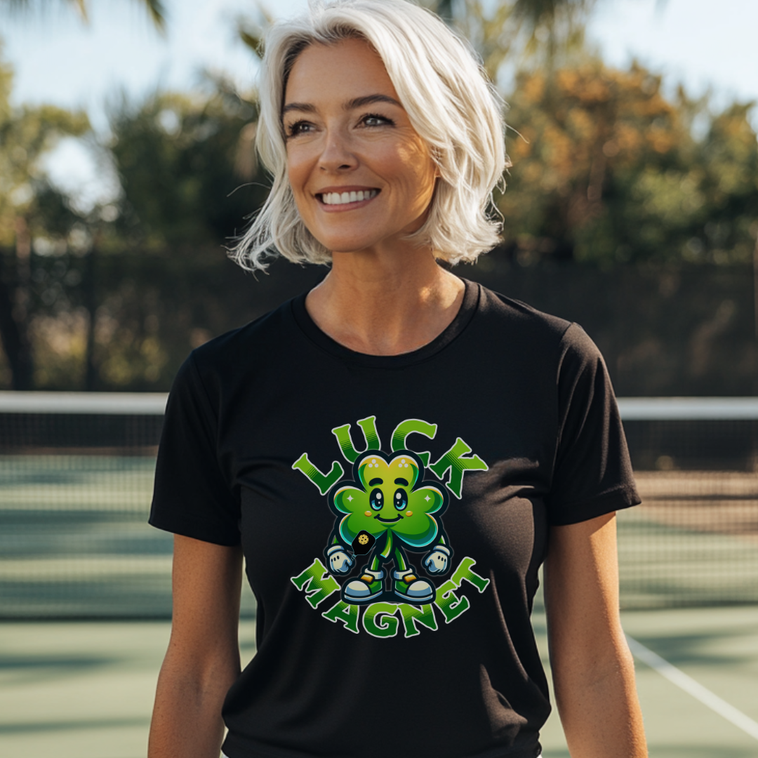 Luck Magnet Unisex Pickleball Tee