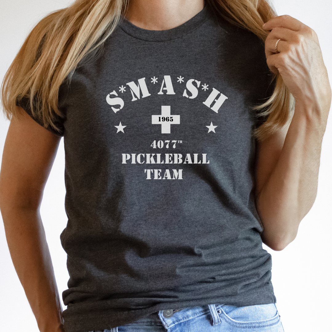 S*M*A*S*H Pickleball Team Unisex Tee