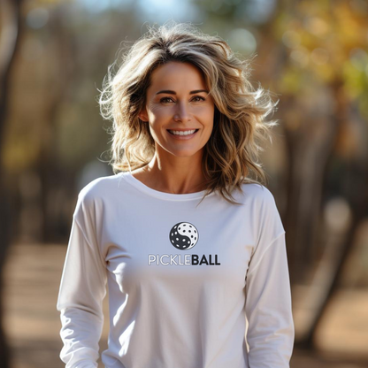 Yin Yang Pickleball Unisex Long Sleeve Tee