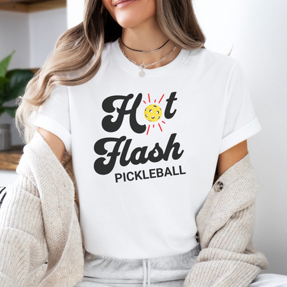 Hot Flash Pickleball Unisex Tee