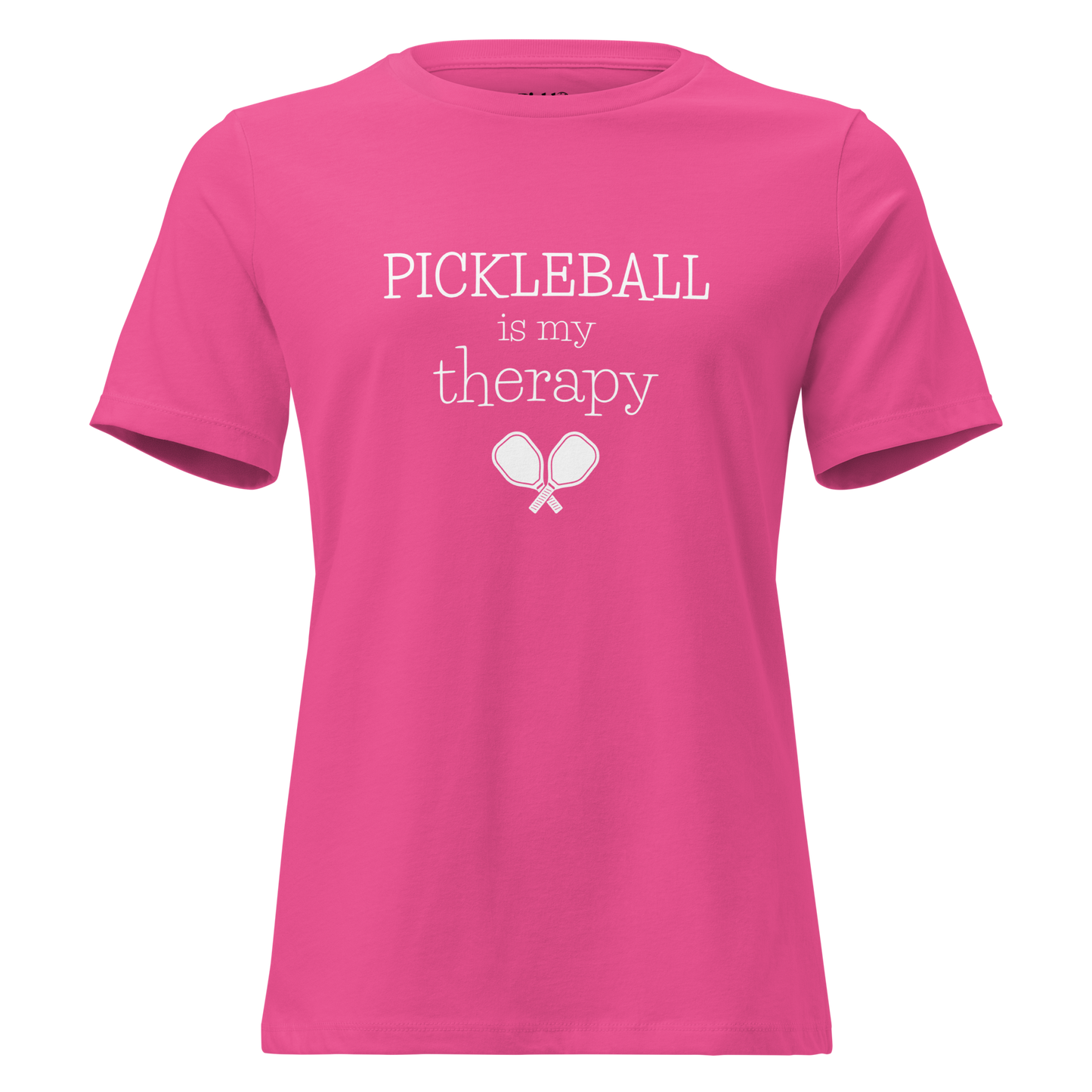 Pickleball Is My Therapy Women's Short Sleeve Tee