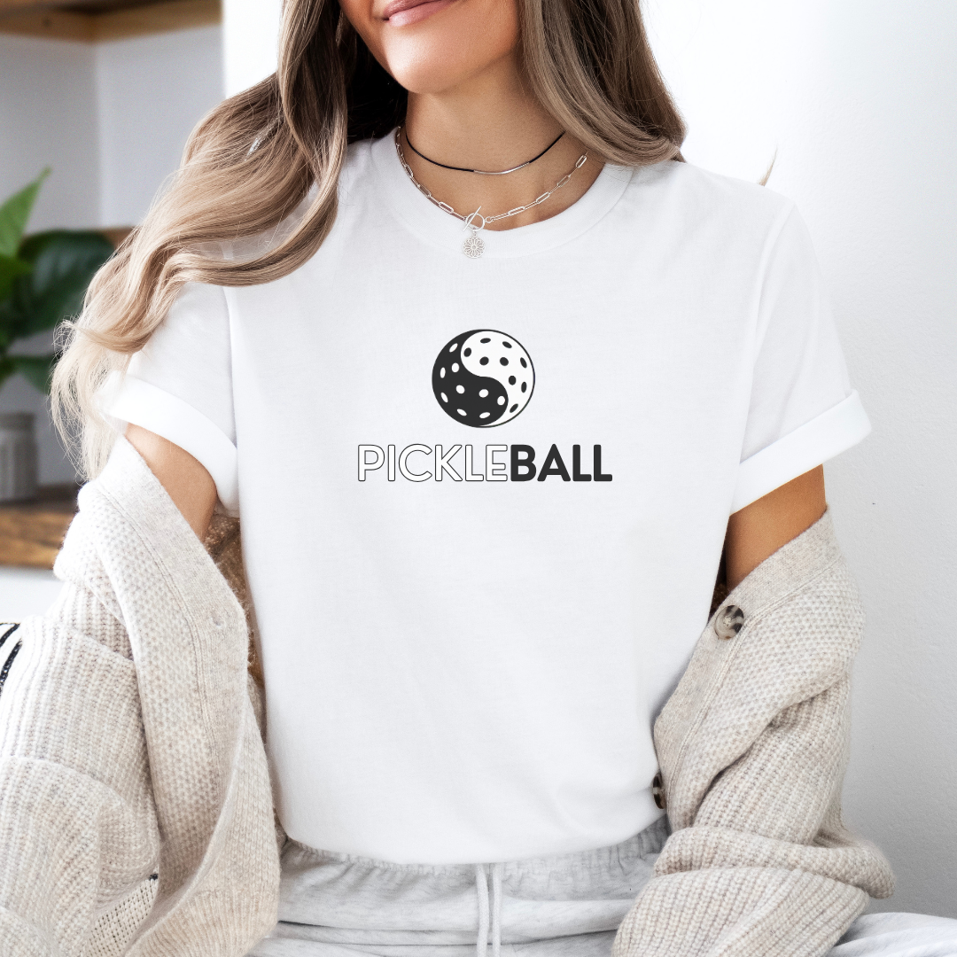 Yin Yang Pickleball Unisex Tee